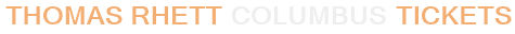 Thomas Rhett Columbus Tickets